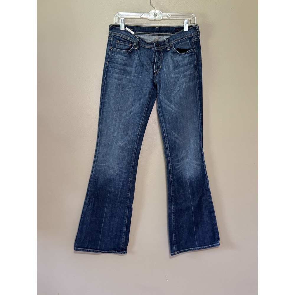 Citizens of Humanity Ingrid 002 Low Waist Flare Jeans Blue Size 30